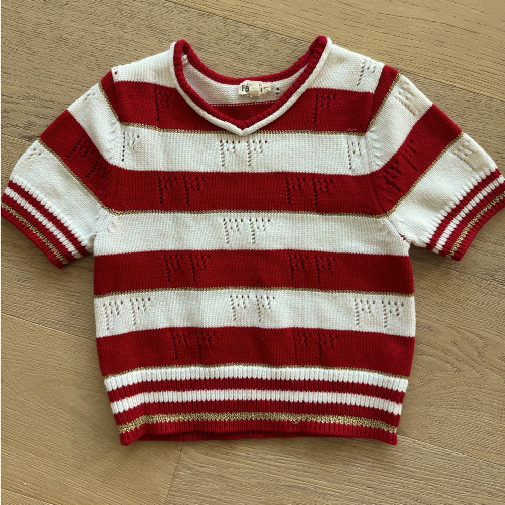 Finding Foxtale Salute Sweater girls size 8